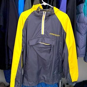 University of Oregon Ducks Anorak Windbreaker